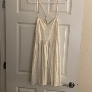 American eagle cream dress
